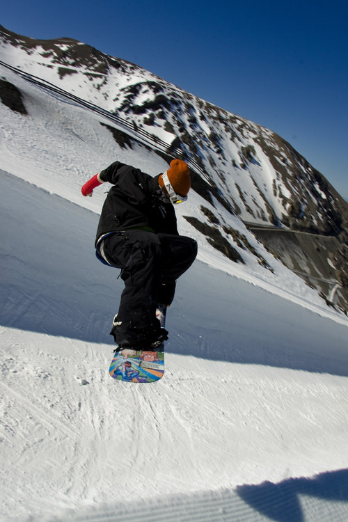 michael mccloy snowboarding
