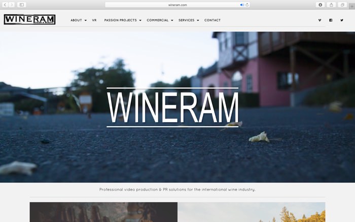 wineram screen