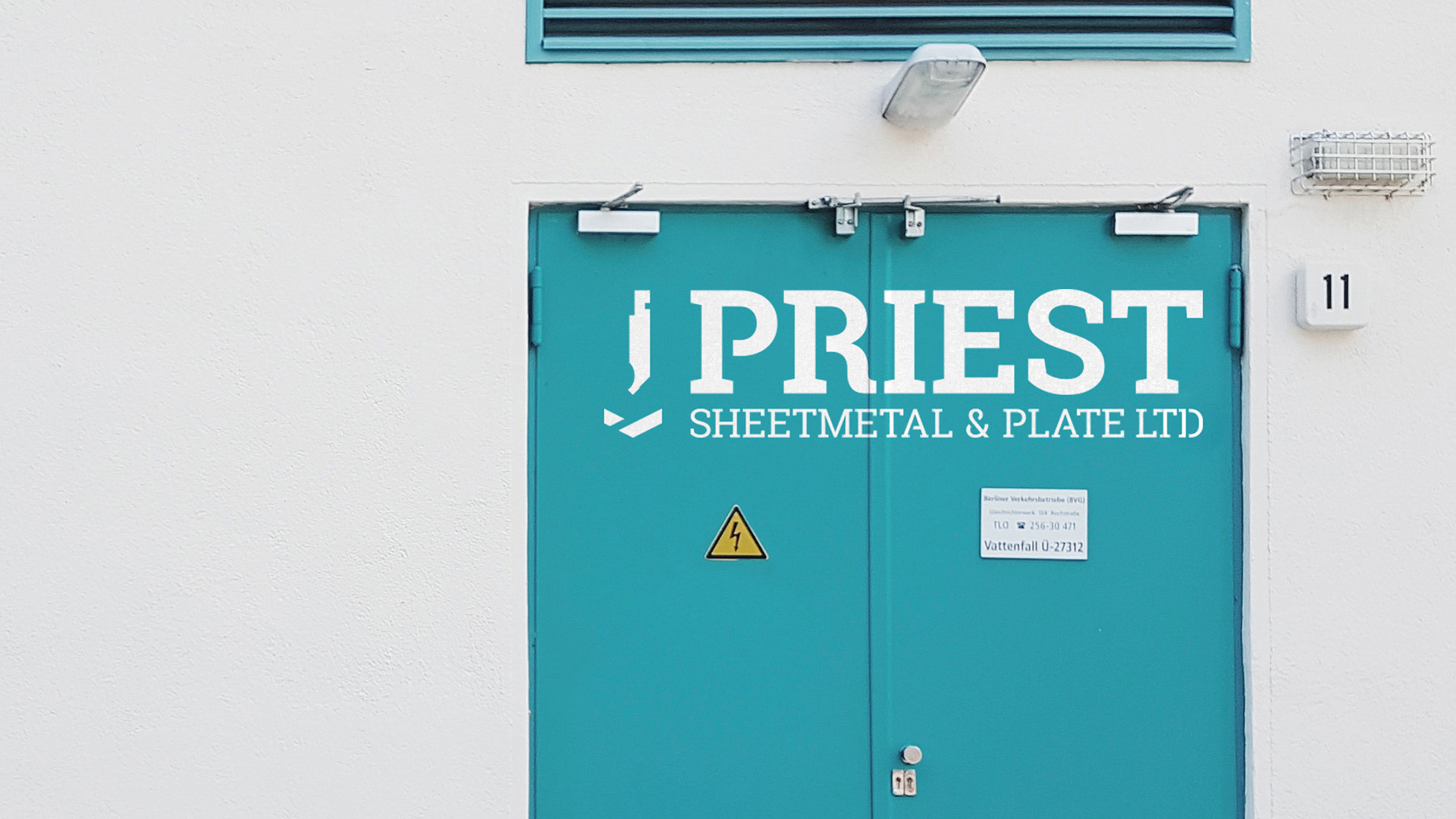 priest sheetmetal branding