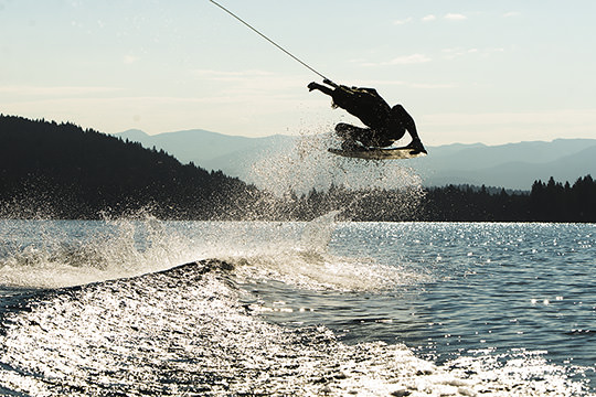 wakeskater in tahoe