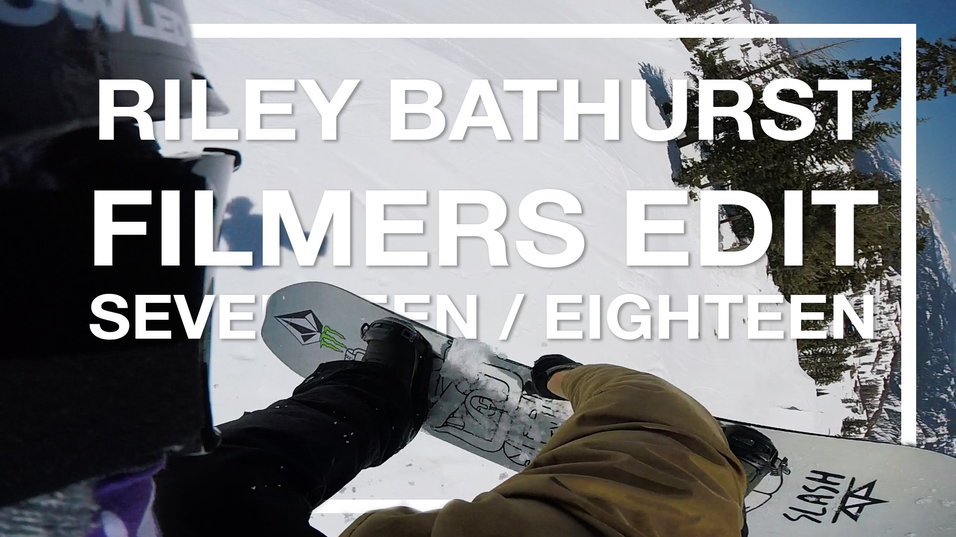 riley bathurst snowboarding pop shot