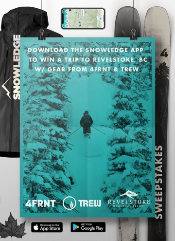 snowledge sweepstakes poster design