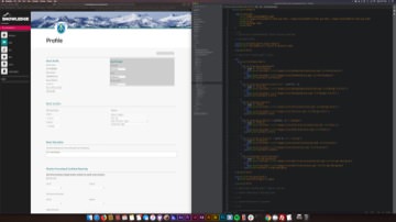 snowledge development screenshots